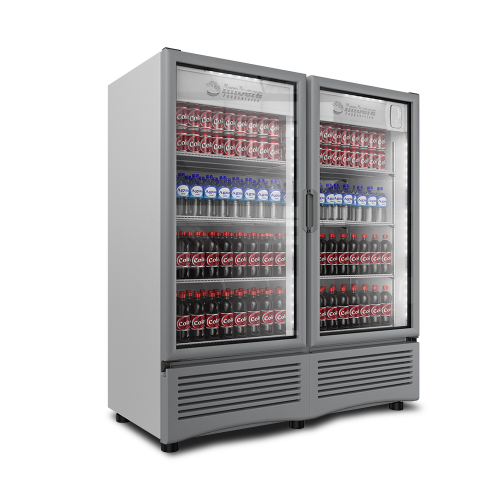 ▷ Refrigerador Imbera VR-35 2P Puertas de Cristal