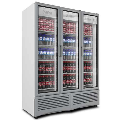 ▷ Refrigerador Imbera G342 3P 3 Puertas de Cristal