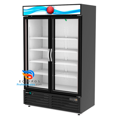Refrigerador Asber ARMD-37 ◁ Puertas de Cristal