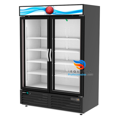 Refrigerador Asber ARMD-49 ◁ Puertas de Cristal