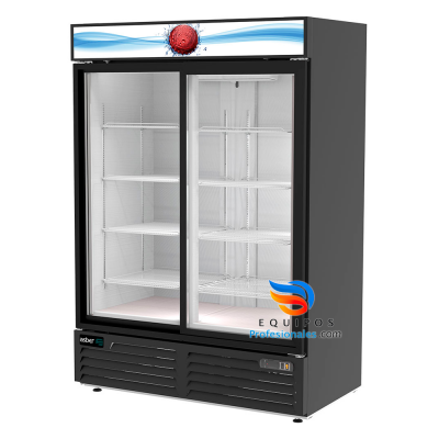 Refrigerador Asber ARMD-47-SD ◁ Puertas Corredizas de Cristal