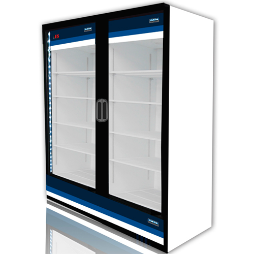 ▷ Refrigerador Ojeda RV2P-42 🥇 2 Puertas de Cristal